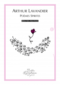 Poèmes spirites (vocal score) image